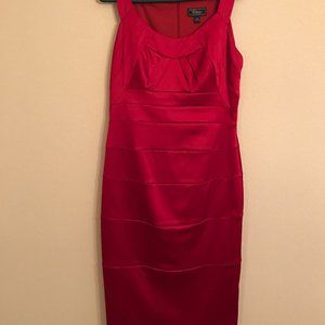 Stunning Red Dress from the Dressbarn Collection. Size 6